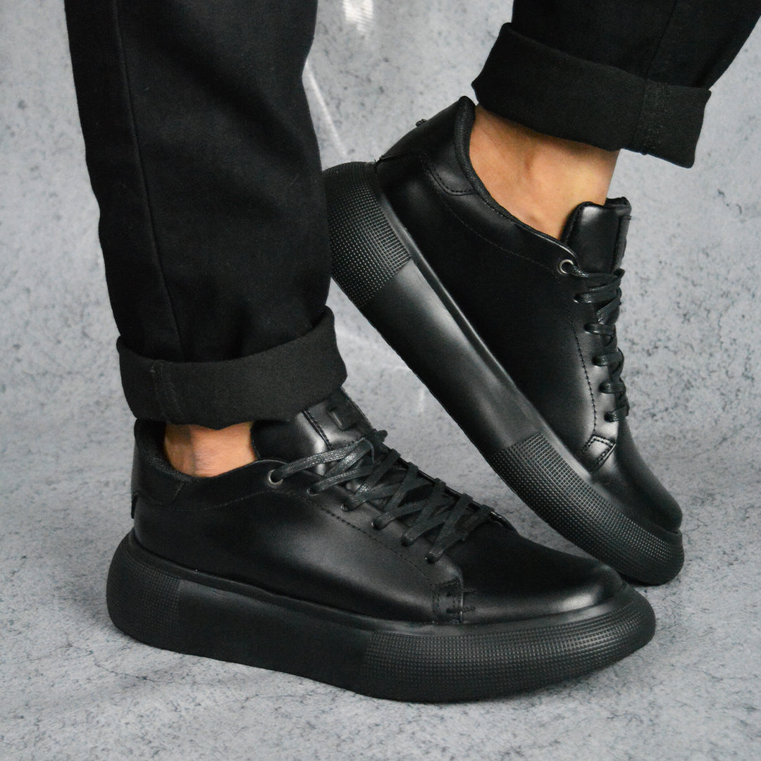 TENIS KONG CUERO BLACK - ENVÍO GRATIS
