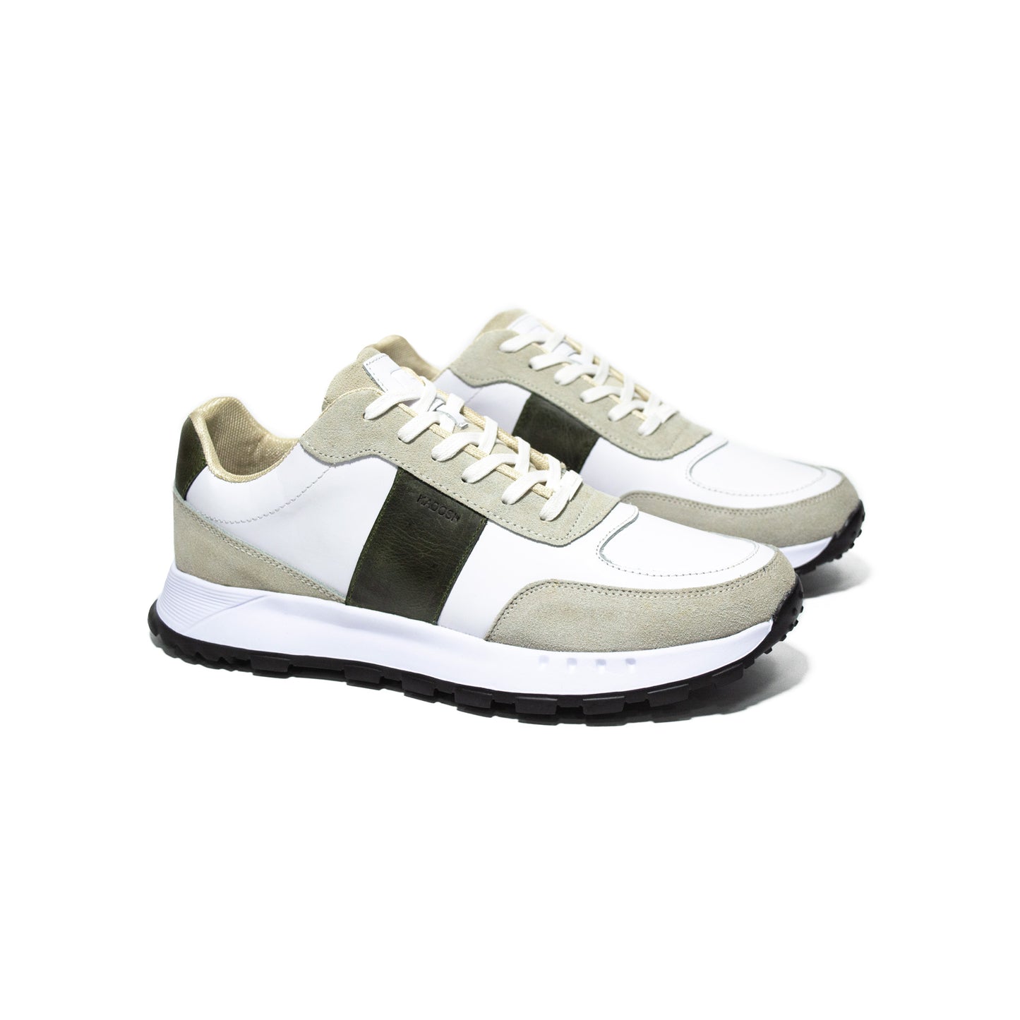 Últimas tallas - TENIS HOMBRE CUERO CLEVELANT VERDE - ENVÍO GRATIS