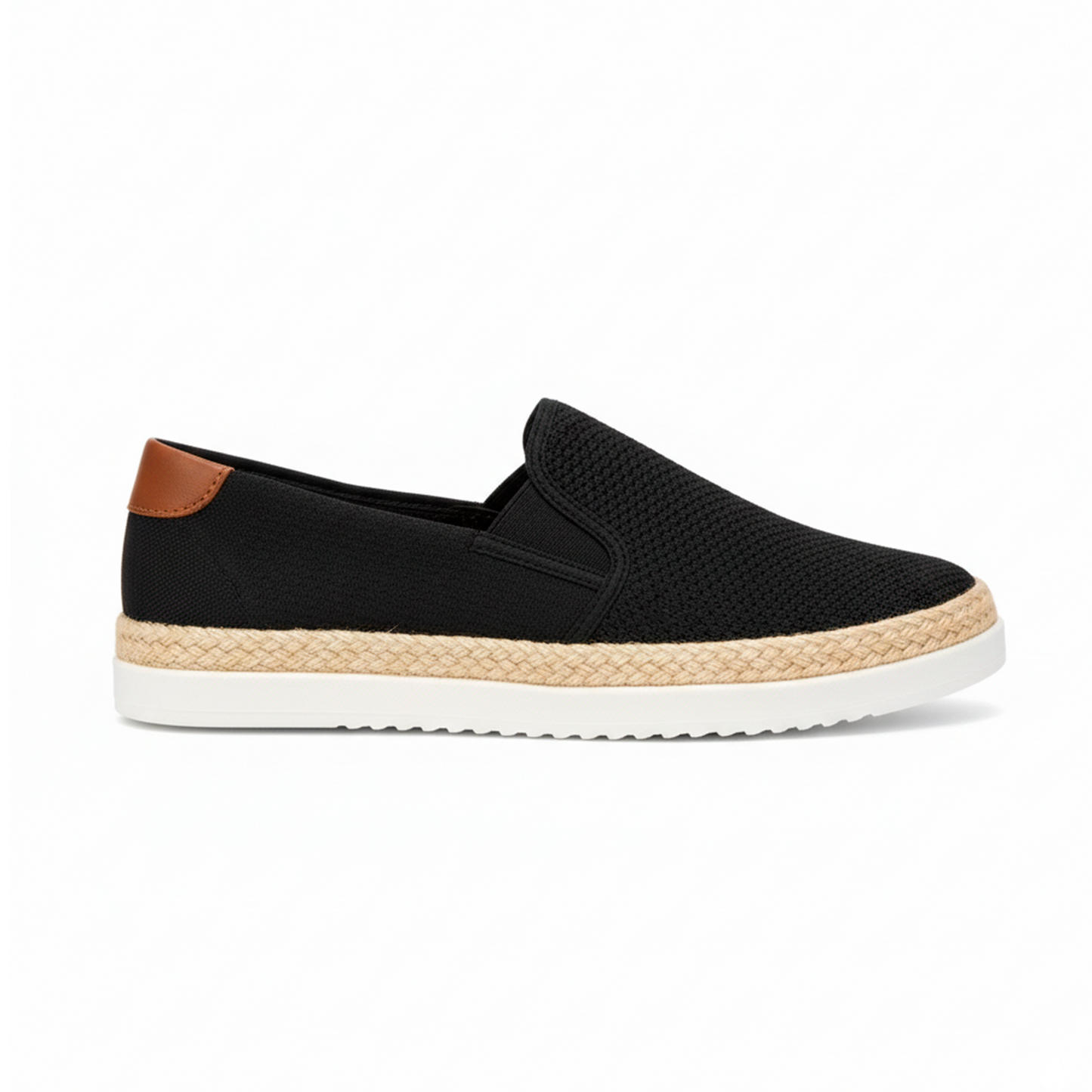 Últimas tallas - TENIS ESPADRILLA MALLA NEGRA - ENVÍO GRATIS