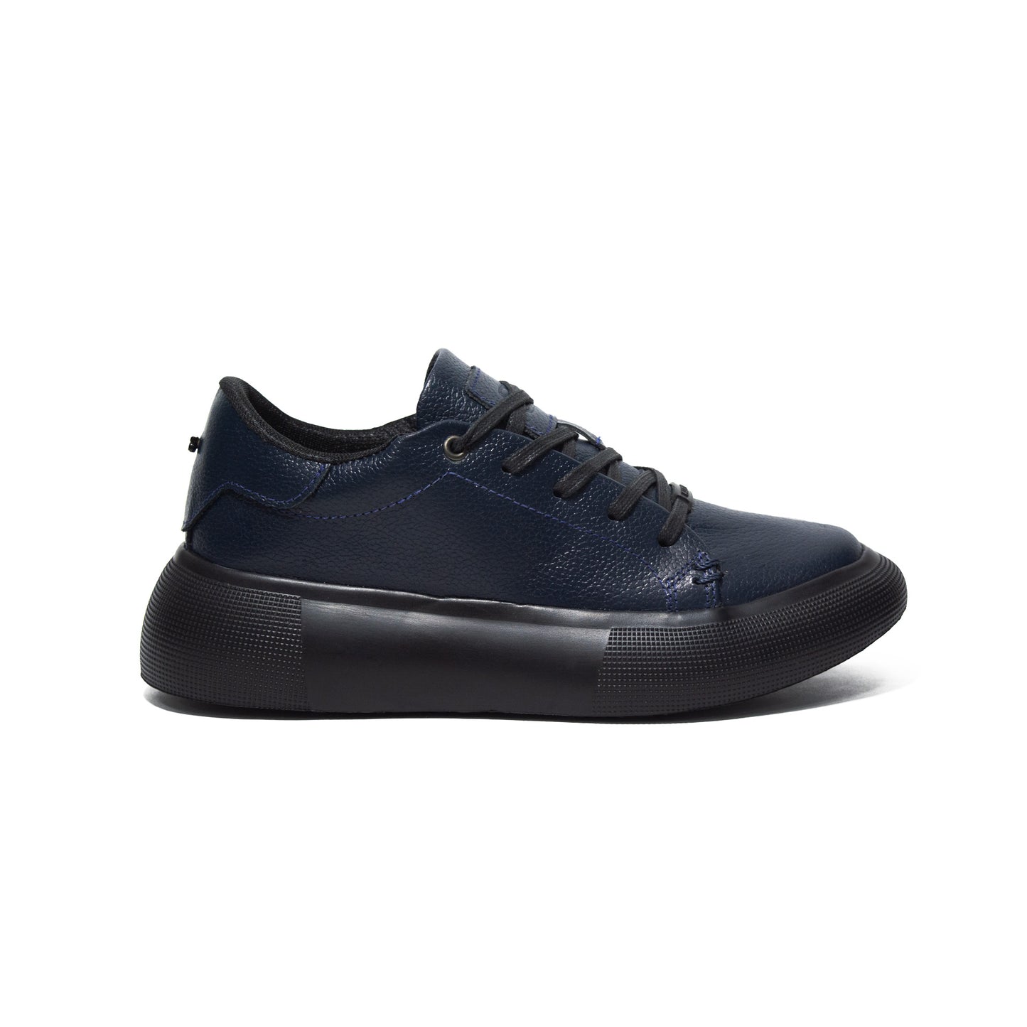 Últimas tallas- TENIS KONG CUERO AZUL - ENVÍO GRATIS