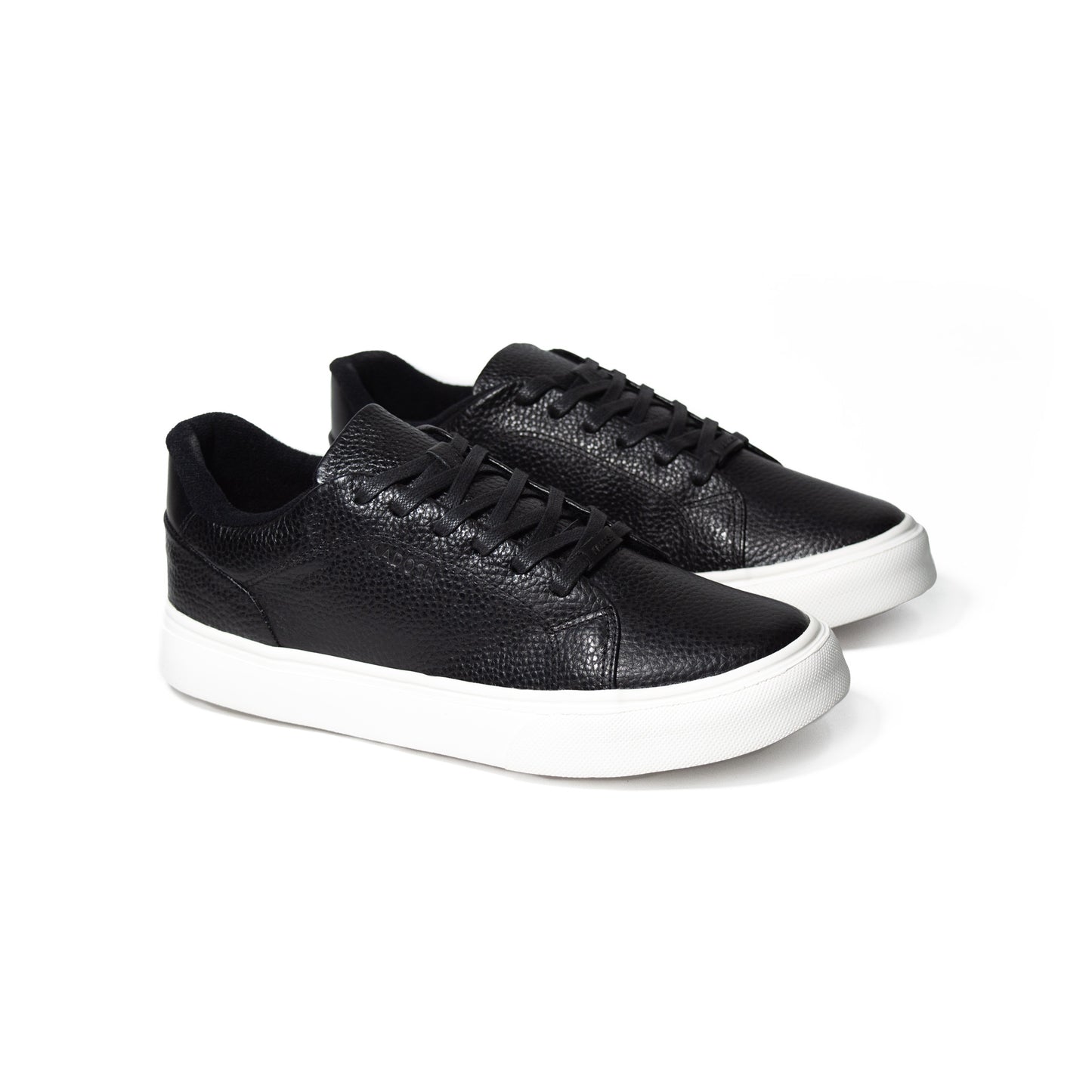 TENIS LISBOA CUERO NEGRO - ENVÍO GRATIS