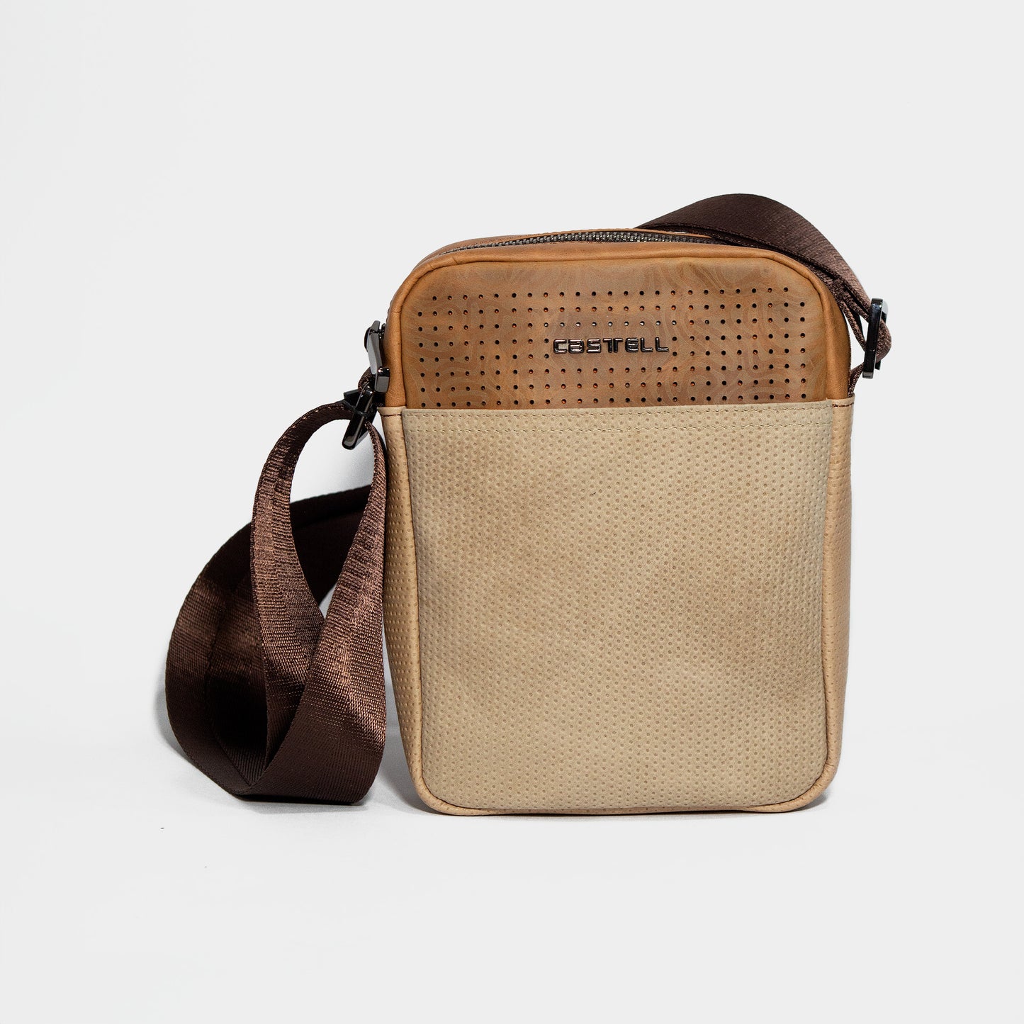 MANOS LIBRES LEATHER CAFÉ CARAMELO 100% CUERO - ENVÍO GRATIS
