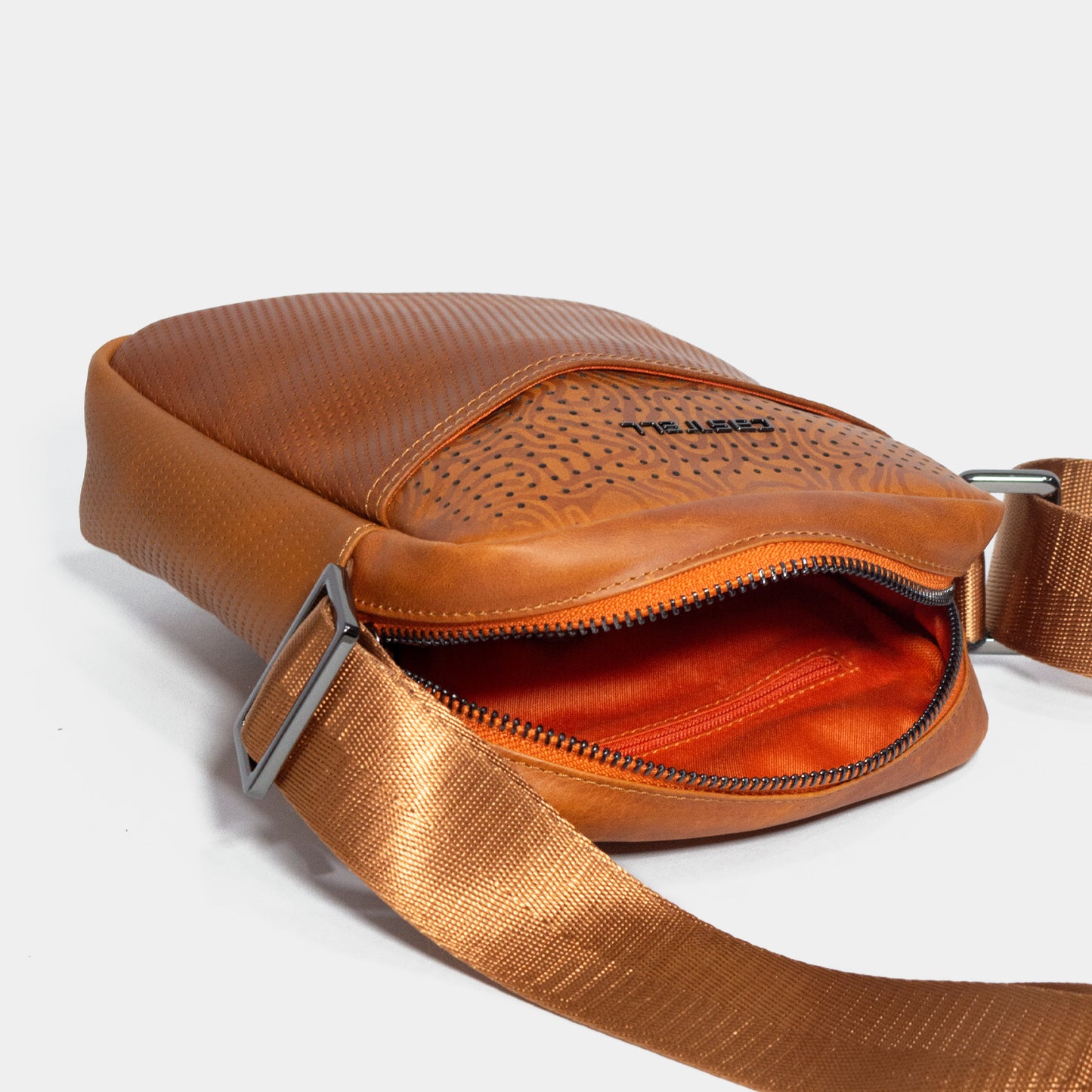 MANOS LIBRES LEATHER MIEL 100% CUERO - ENVÍO GRATIS