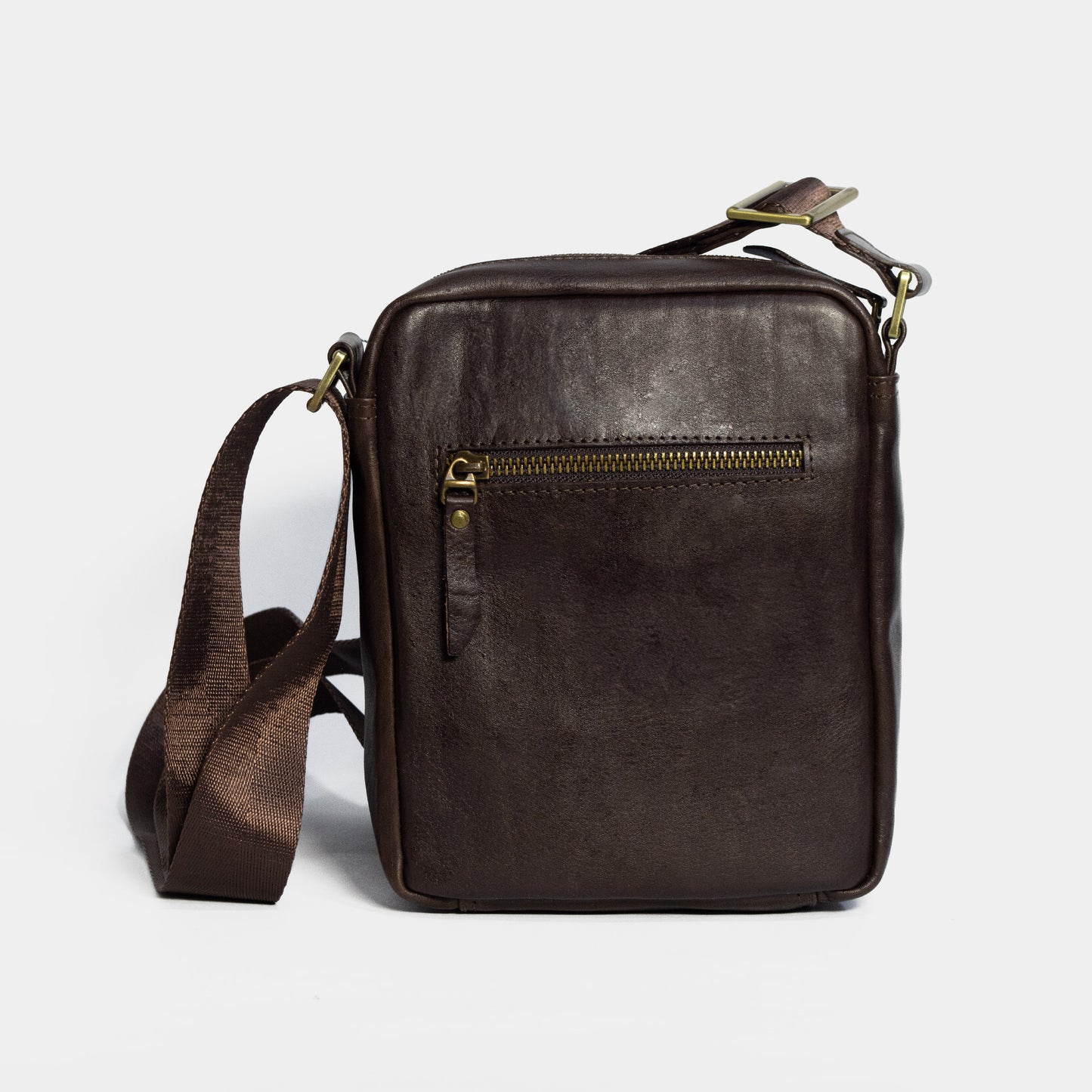 MANOS LIBRES LEATHER CAFÉ 100% CUERO - ENVÍO GRATIS