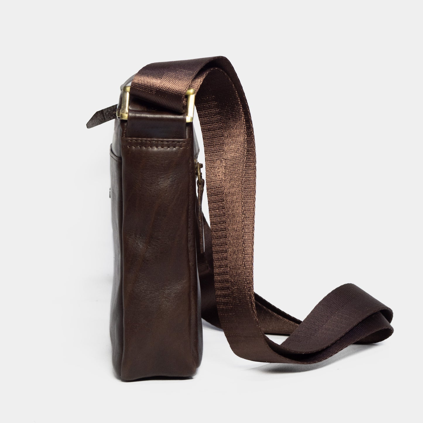MANOS LIBRES LEATHER CAFÉ 100% CUERO - ENVÍO GRATIS