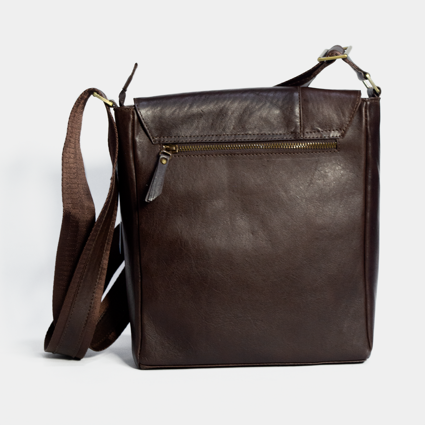 MANOS LIBRES GRANE LEATHER CAFÉ 100% CUERO - ENVÍO GRATIS