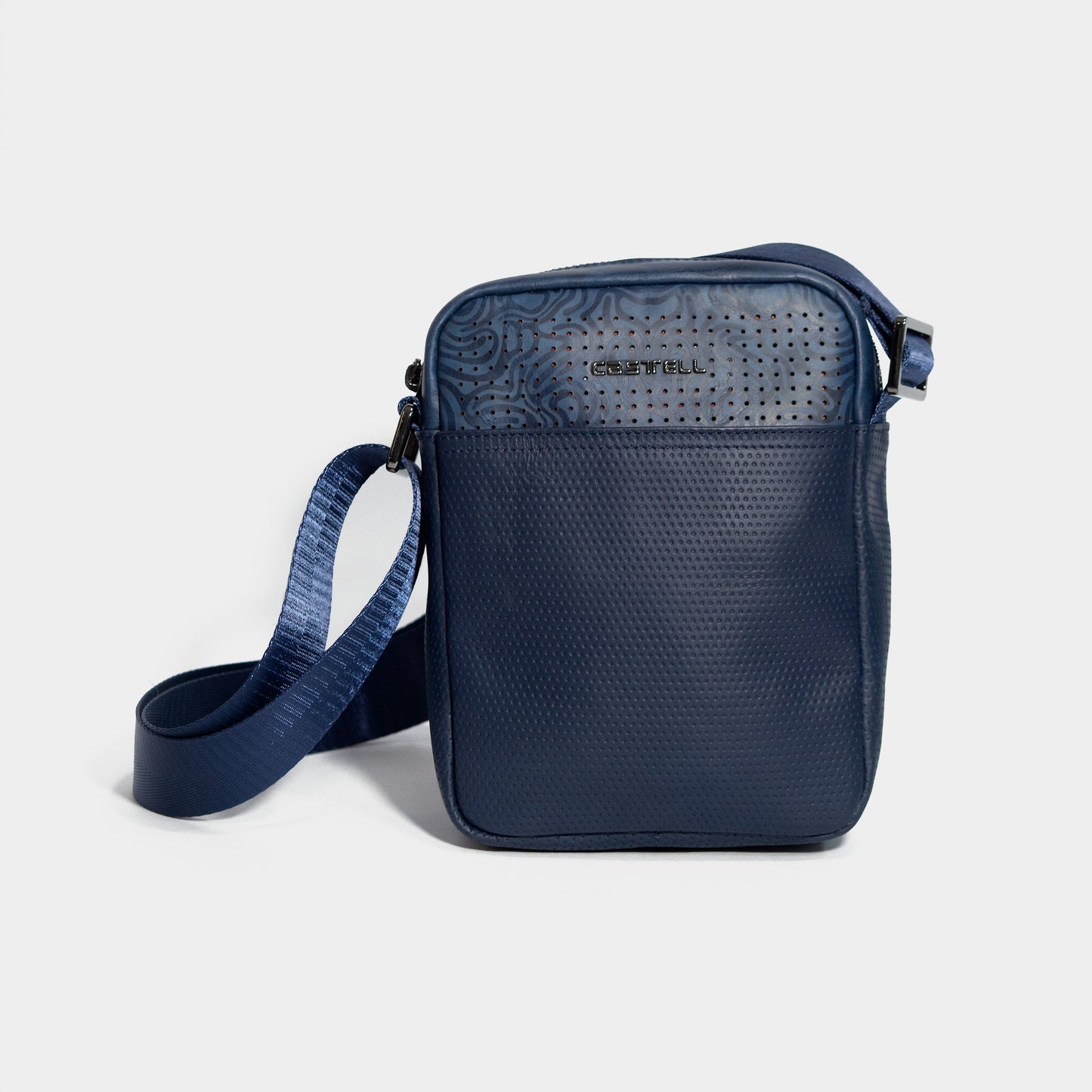MANOS LIBRES LEATHER AZUL 100% CUERO - ENVÍO GRATIS