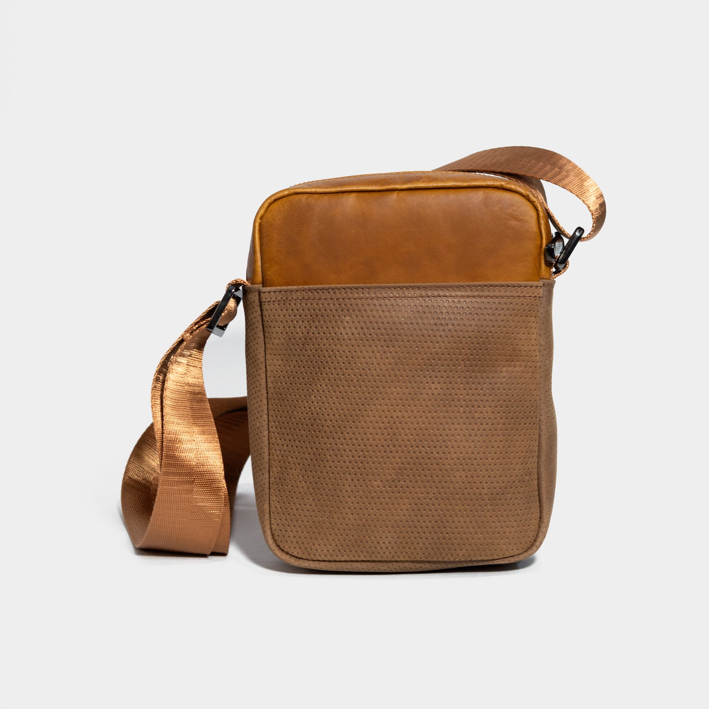 MANOS LIBRES LEATHER CAFÉ CARAMELO 100% CUERO - ENVÍO GRATIS