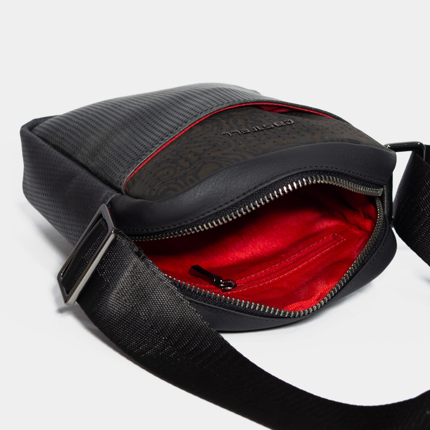 MANOS LIBRES LEATHER NEGRO 100% CUERO - ENVÍO GRATIS