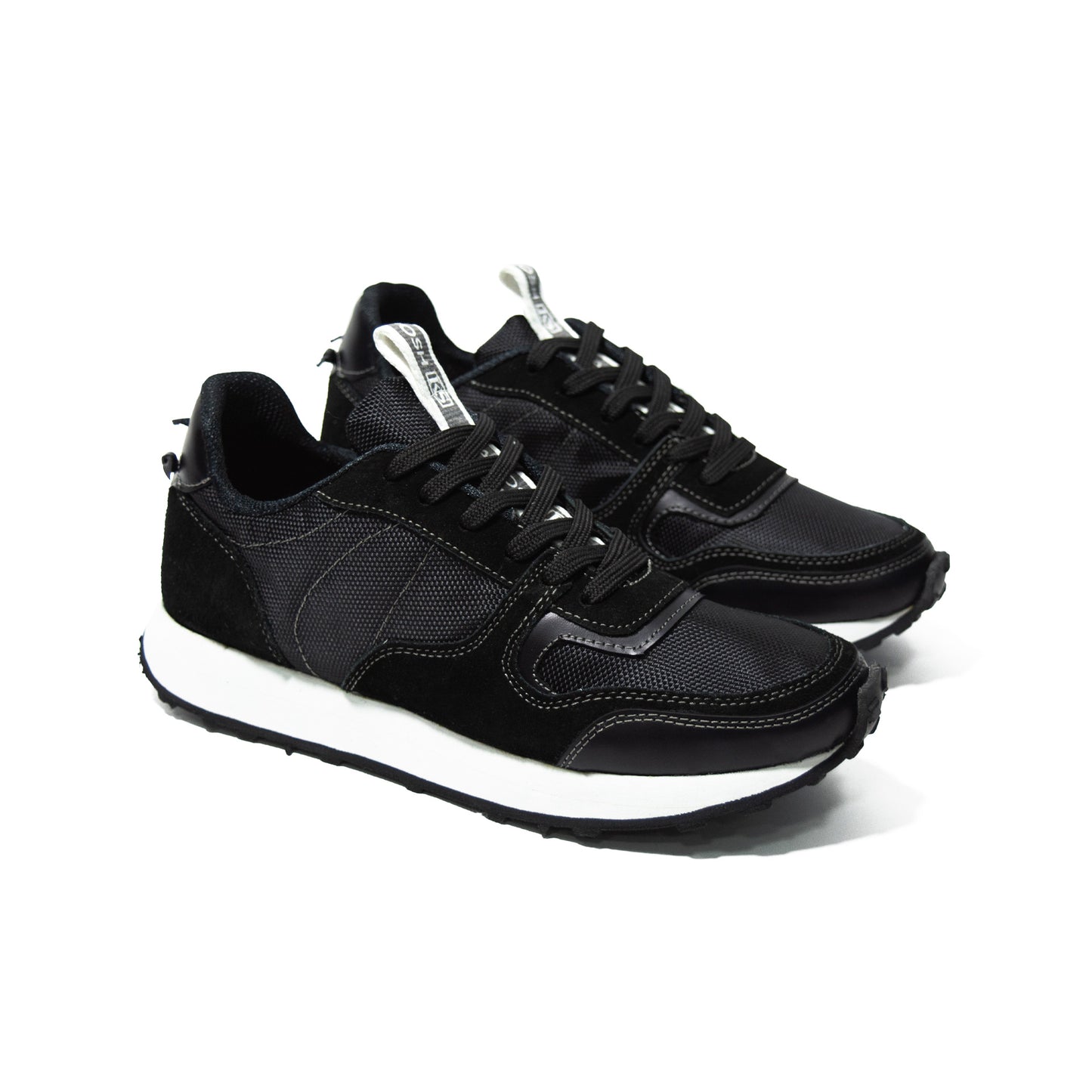 TENIS MONTECARLO NEGRO - ENVÍO GRATIS