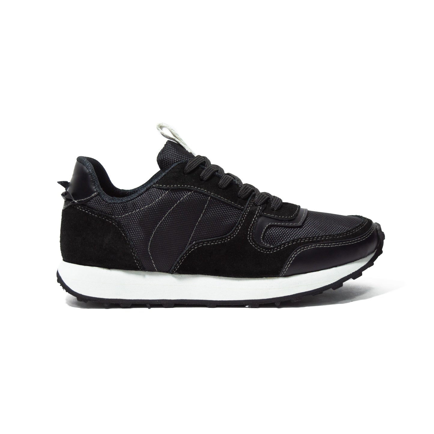 TENIS MONTECARLO NEGRO - ENVÍO GRATIS
