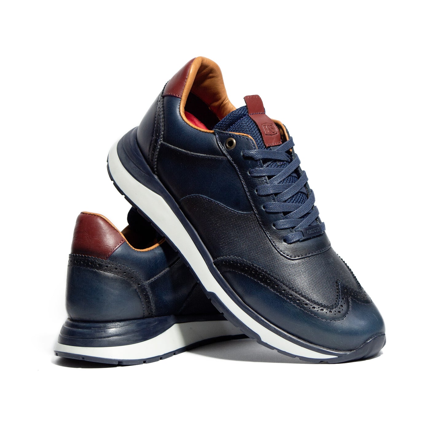TENIS PORTO CUERO AZUL- ENVÍO GRATIS