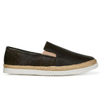 Últimas tallas - TENIS ESPADRILLA CUERO VERDE OSCURO