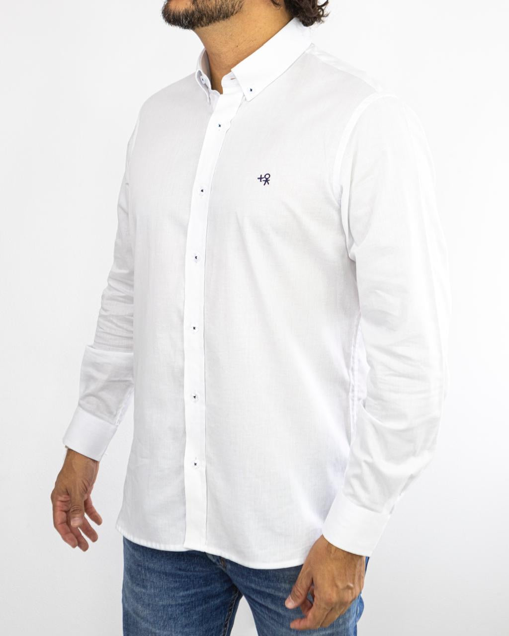 CAMISA MANGA LARGA BLANCA
