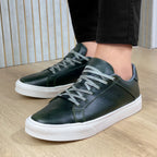 Últimas tallas- TENIS LISBOA CUERO VERDE