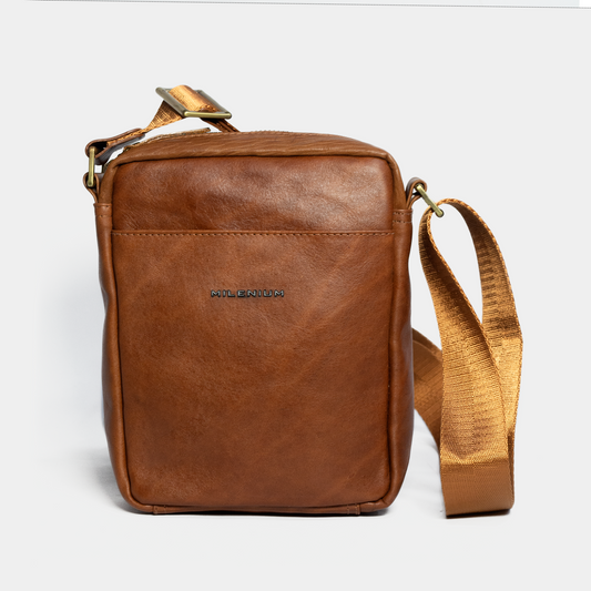 MANOS LIBRES LEATHER MIEL 100% CUERO  - ENVÍO GRATIS