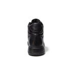 Últimas tallas -TENIS BOTA CUERO NEGRO - ENVÍO GRATIS