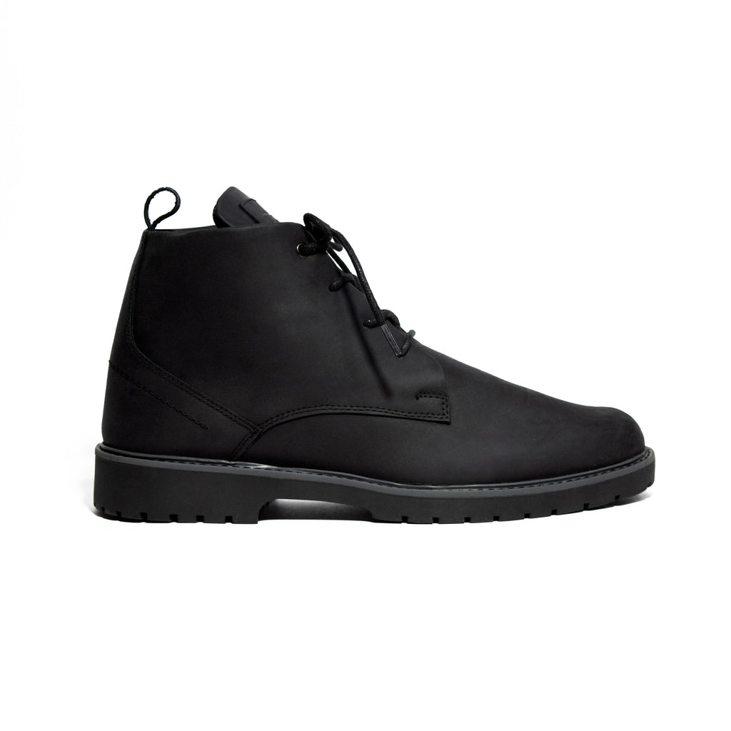 BOTINES NEGROS 100% CUERO - ENVIO GRATIS