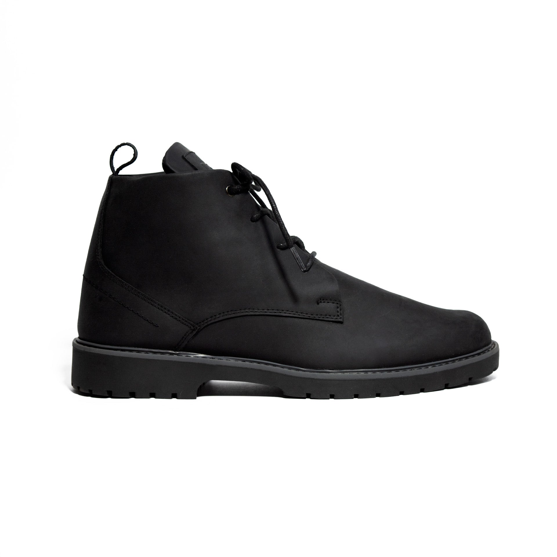 BOTINES NEGROS 100% CUERO - ENVIO GRATIS
