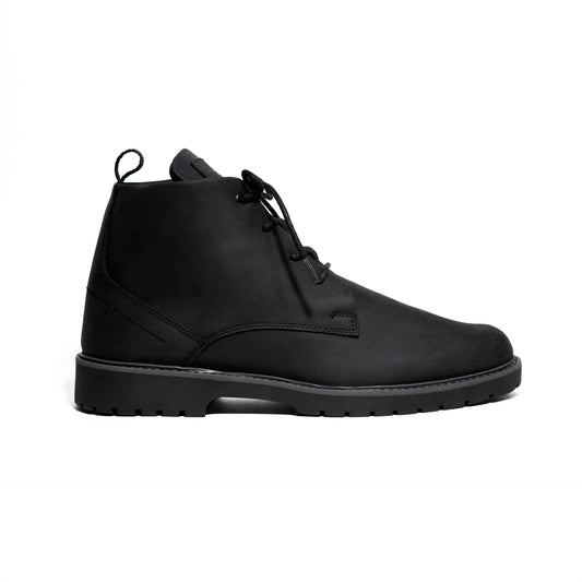 BOTINES NEGROS 100% CUERO - ENVIO GRATIS