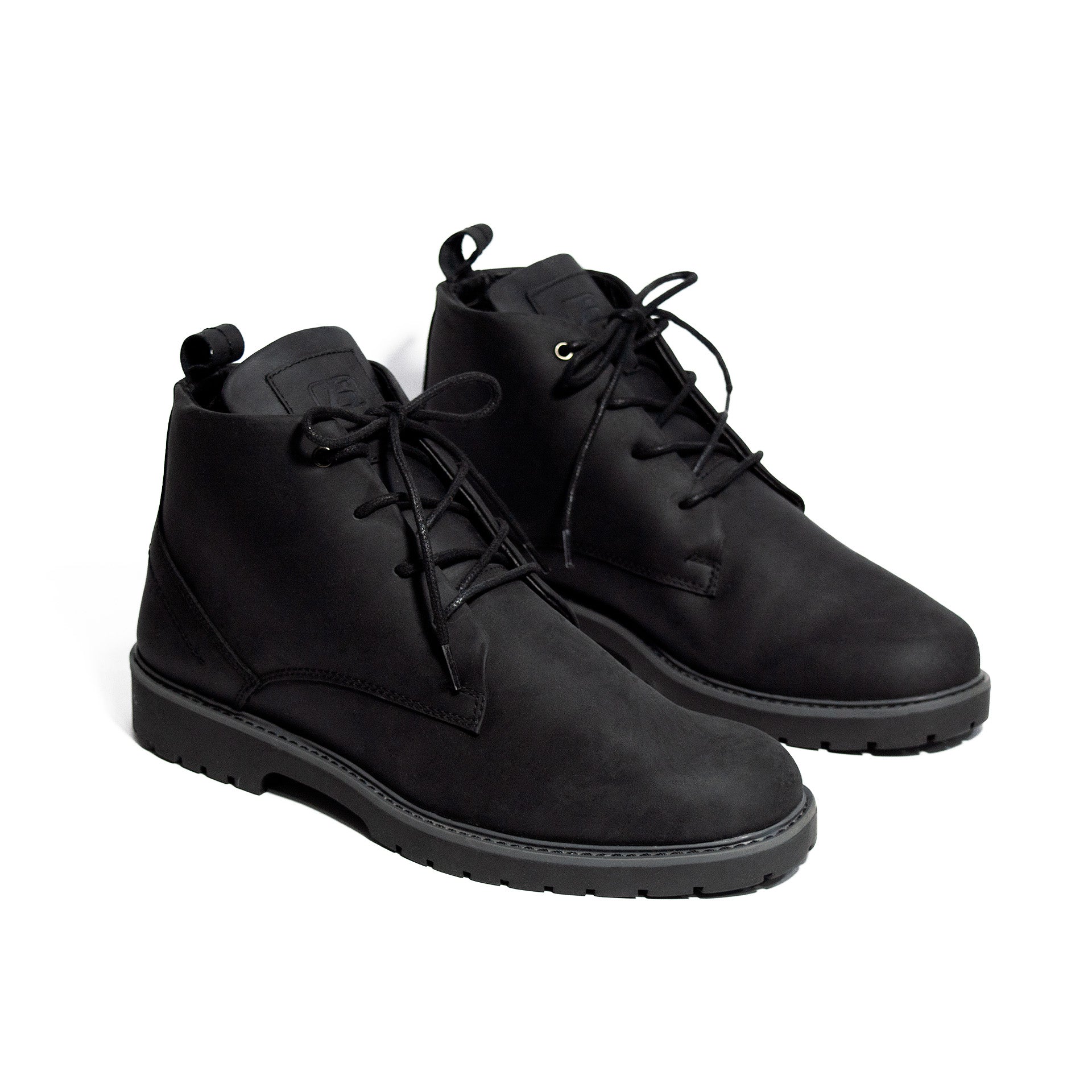 BOTINES NEGROS 100% CUERO - ENVIO GRATIS
