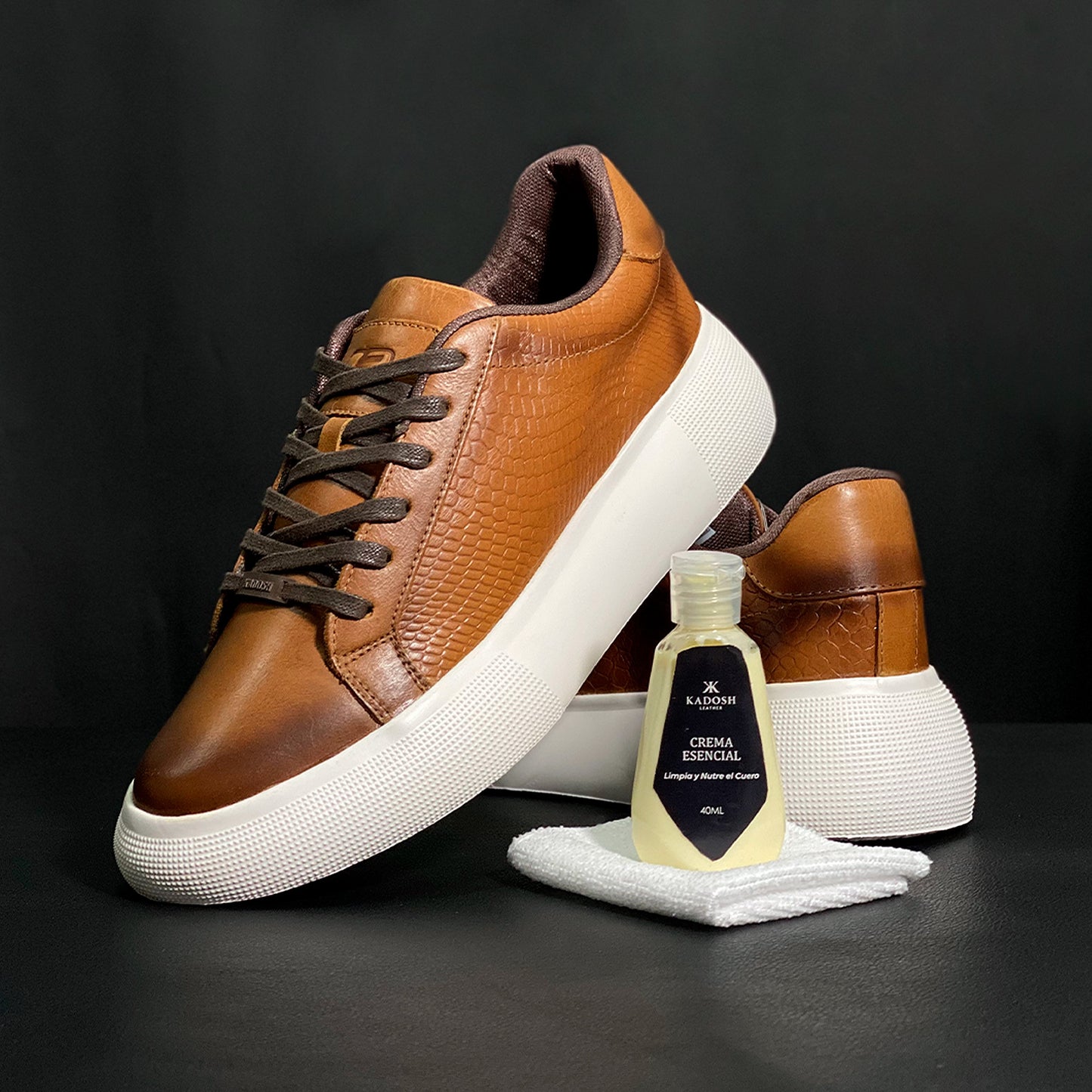 KIT SIGNATURE CABERNET CUERO MIEL+ KIT LIMPIEZA / ENVÍO GRATIS