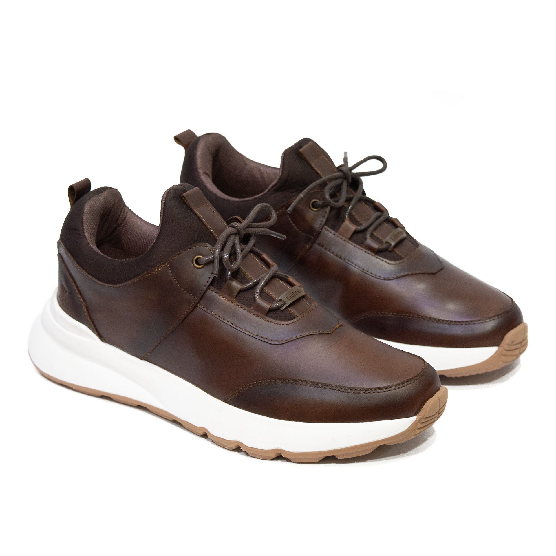 TENIS DAMASCO COGNAC