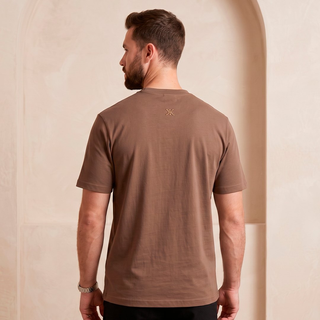 CAMISETA OVERSIZE CAFÉ PREMIUM