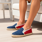 Últimas tallas-TENIS HOMBRE ESPADRILA MADRID AZUL x VINO