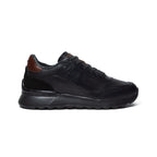 Últimas tallas -TENIS ESTOCOLMO CUERO NEGRO