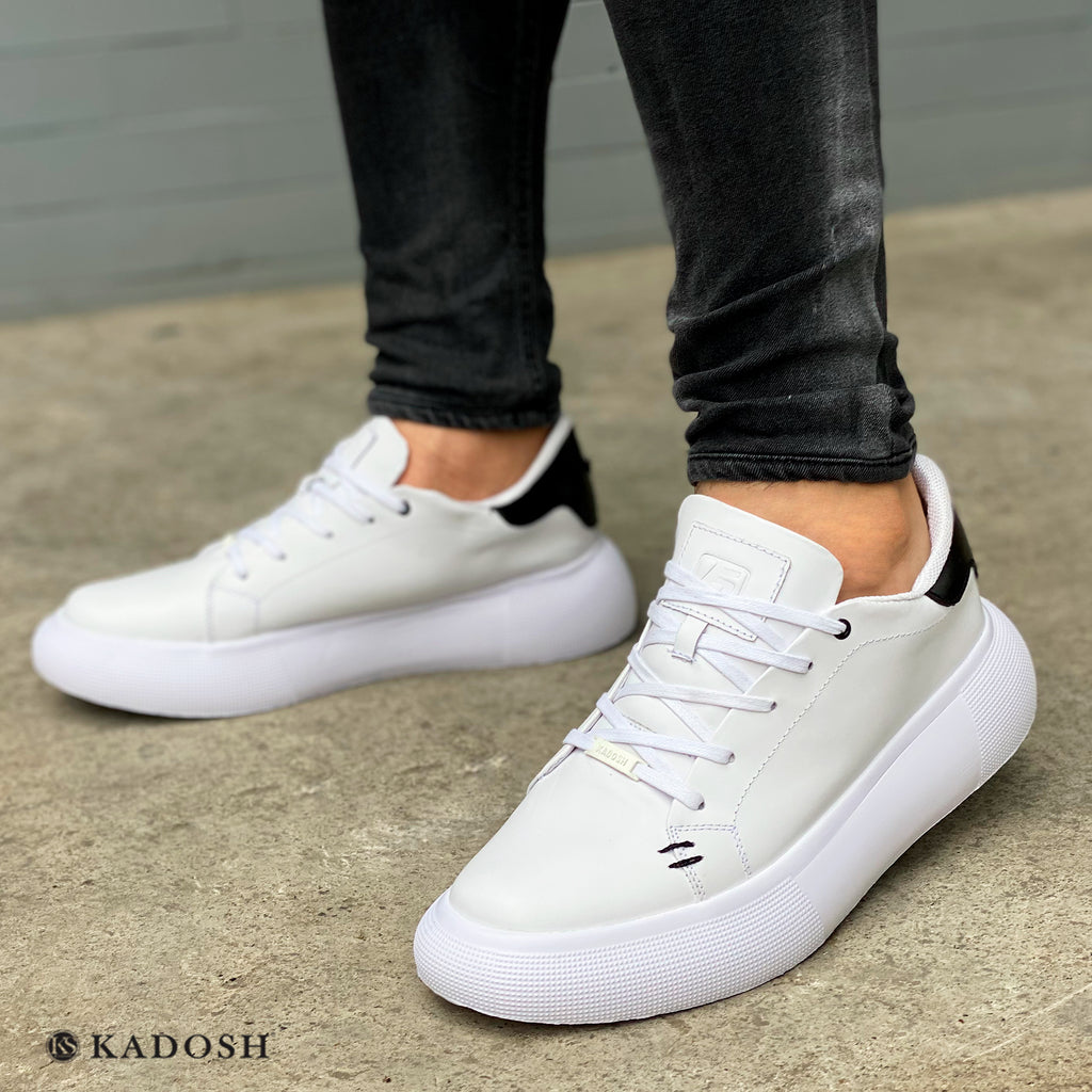TENIS KONG CUERO BLANCO