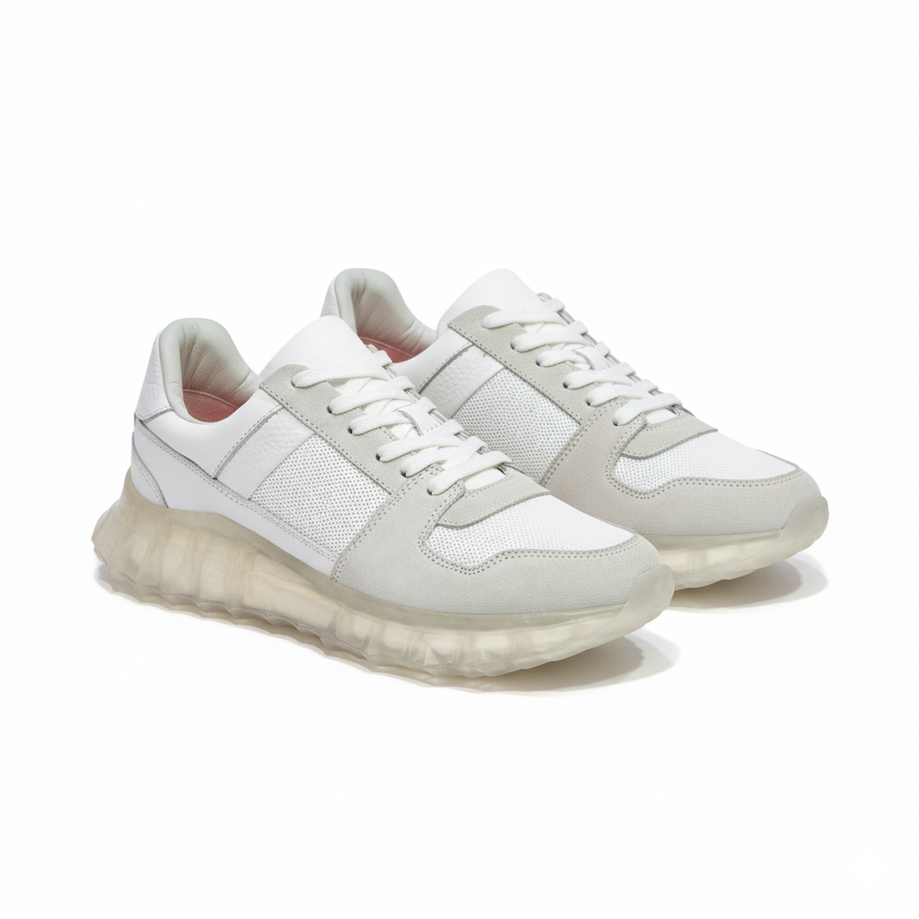 TENIS MOSCÚ CUERO BLANCO
