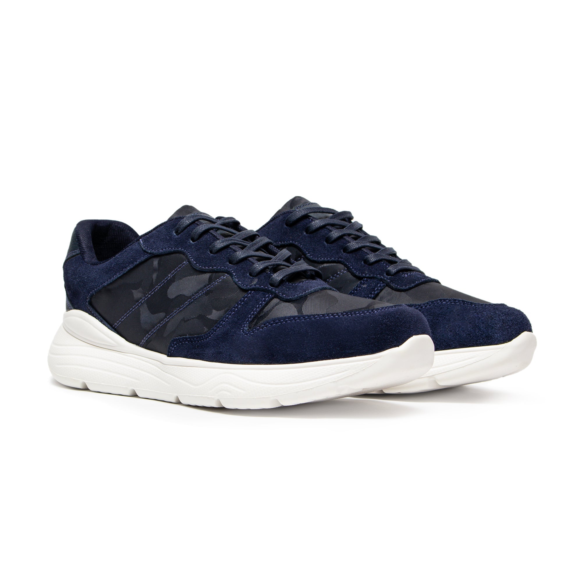 Últimas tallas - TENIS HOMBRE CUERO OCEAN CAMUFLADO