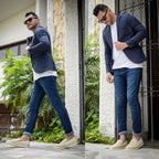 Últimas tallas - TENIS ESPADRILLA RAYAS BEIGE