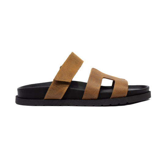 SANDALIA INVICTUS CUERO MIEL