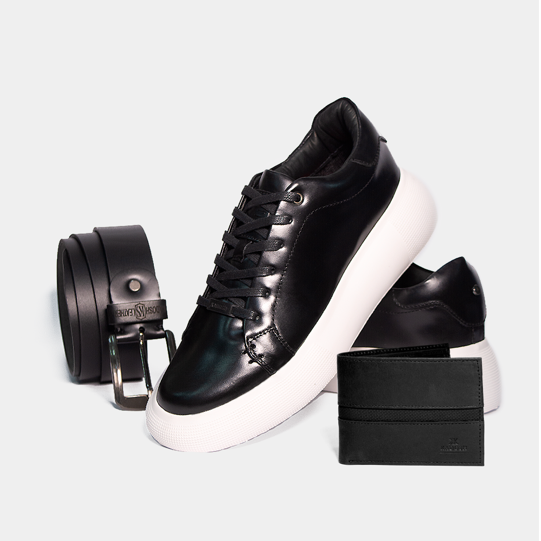 KIT SIGNATURE KONG CUERO NEGRO- ENVÍO GRATIS