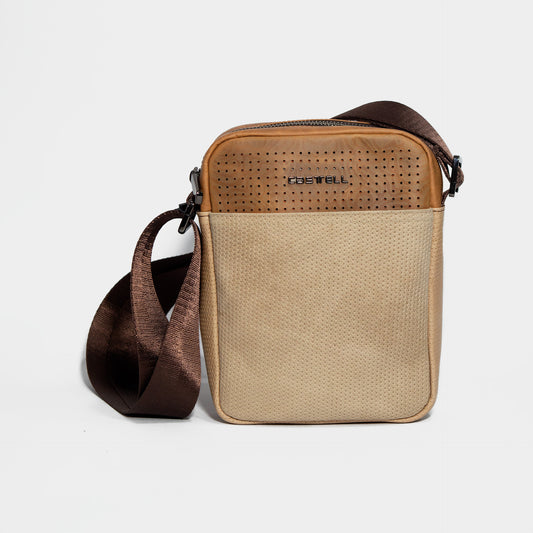 MANOS LIBRES LEATHER CAFÉ CARAMELO 100% CUERO  - ENVÍO GRATIS