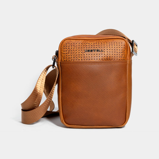 MANOS LIBRES LEATHER MIEL 100% CUERO  - ENVÍO GRATIS