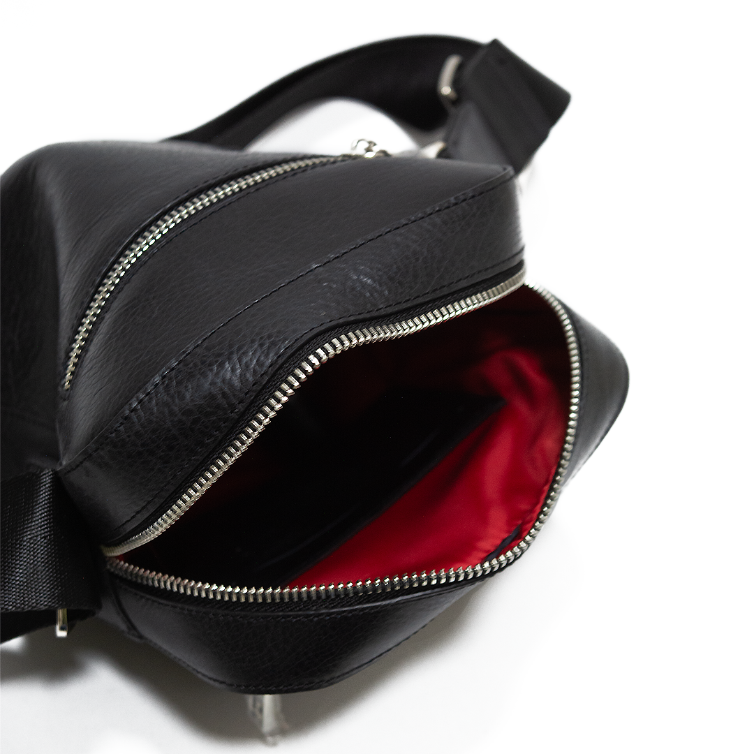 MANOS LIBRES LEATHER NEGRO