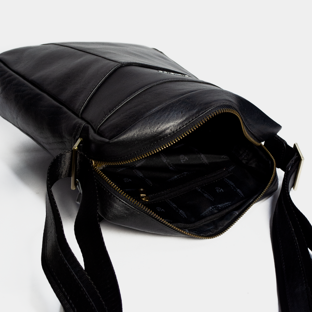 MANOS LIBRES GRANE LEATHER NEGRO 100% CUERO  - ENVÍO GRATIS