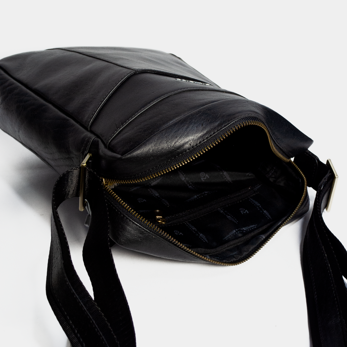 MANOS LIBRES GRANE LEATHER NEGRO 100% CUERO  - ENVÍO GRATIS