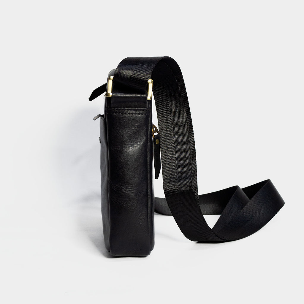 MANOS LIBRES LEATHER NEGRO 100% CUERO  - ENVÍO GRATIS