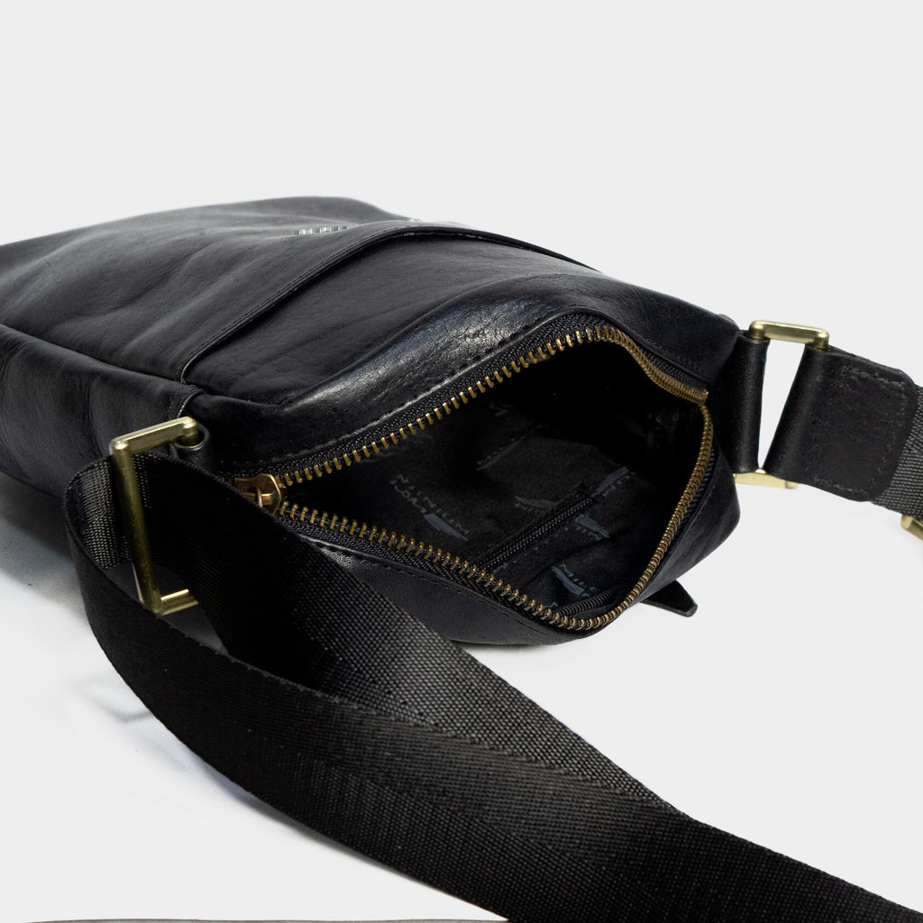 MANOS LIBRES LEATHER NEGRO 100% CUERO  - ENVÍO GRATIS