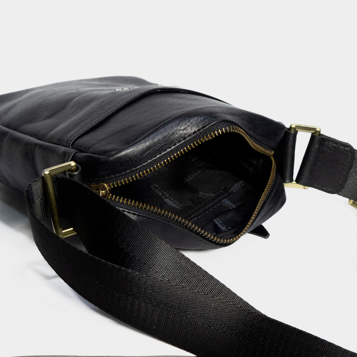 MANOS LIBRES LEATHER NEGRO 100% CUERO  - ENVÍO GRATIS