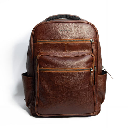 MORRAL ARTESANO 100% CAFÉ ROJIZO  - ENVÍO GRATIS