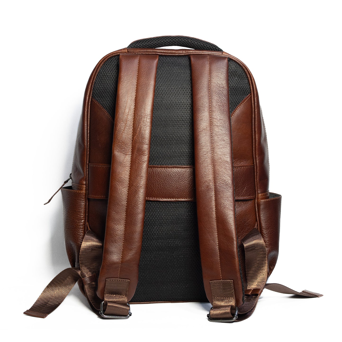 MORRAL ARTESANO 100% CAFÉ ROJIZO  - ENVÍO GRATIS