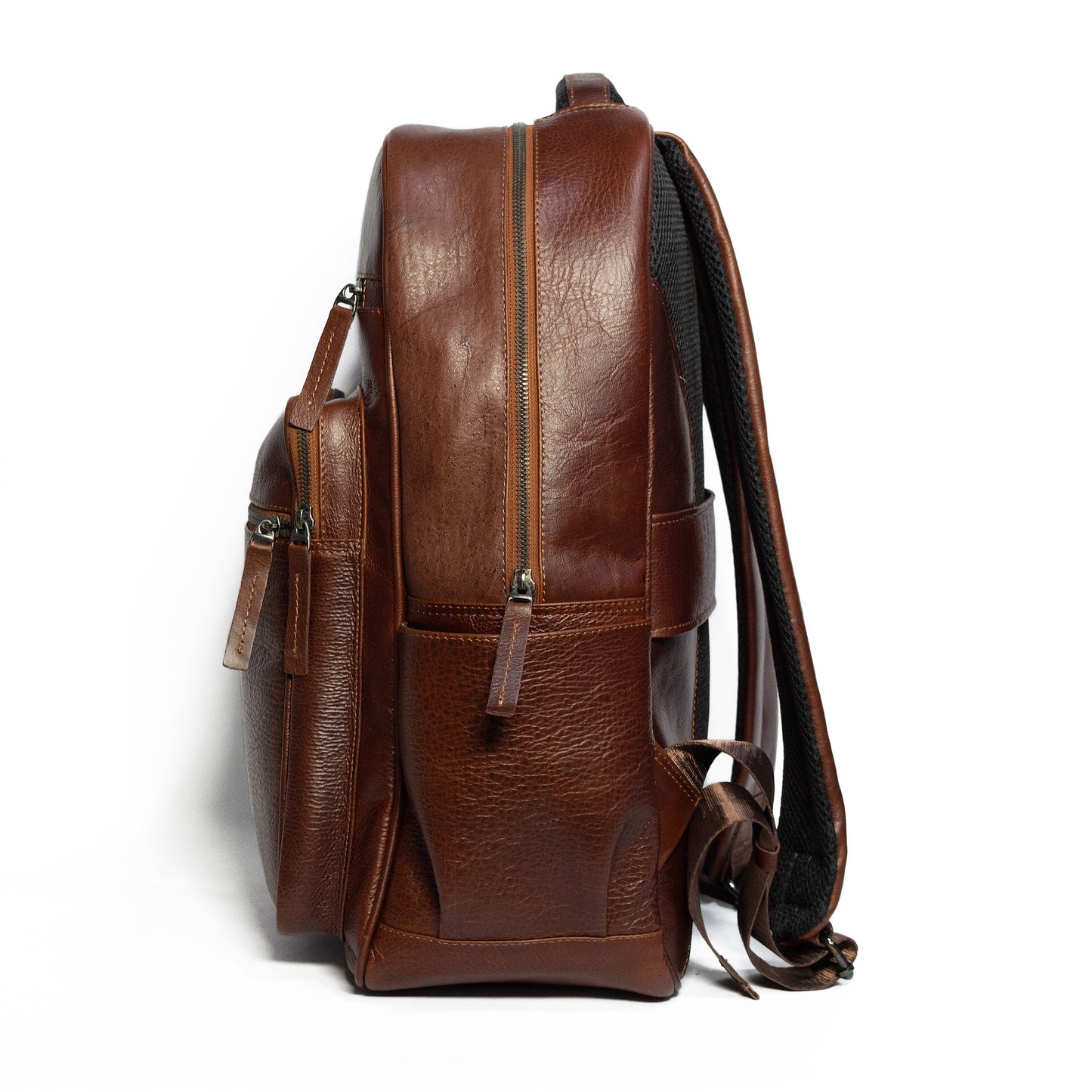 MORRAL ARTESANO 100% CAFÉ ROJIZO  - ENVÍO GRATIS