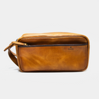 ORGANIZADOR DE VIAJE CUERO MIEL