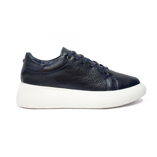 TENIS KONG CUERO AZUL
