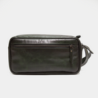 ORGANIZADOR DE VIAJE CUERO VERDE